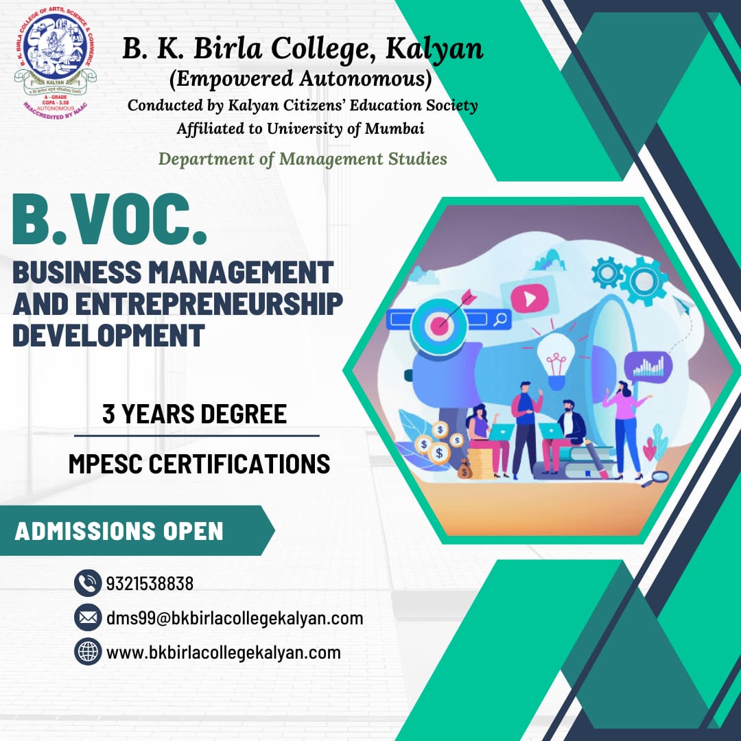 B.K. Birla College of Arts, Science & Commerce, Kalyan